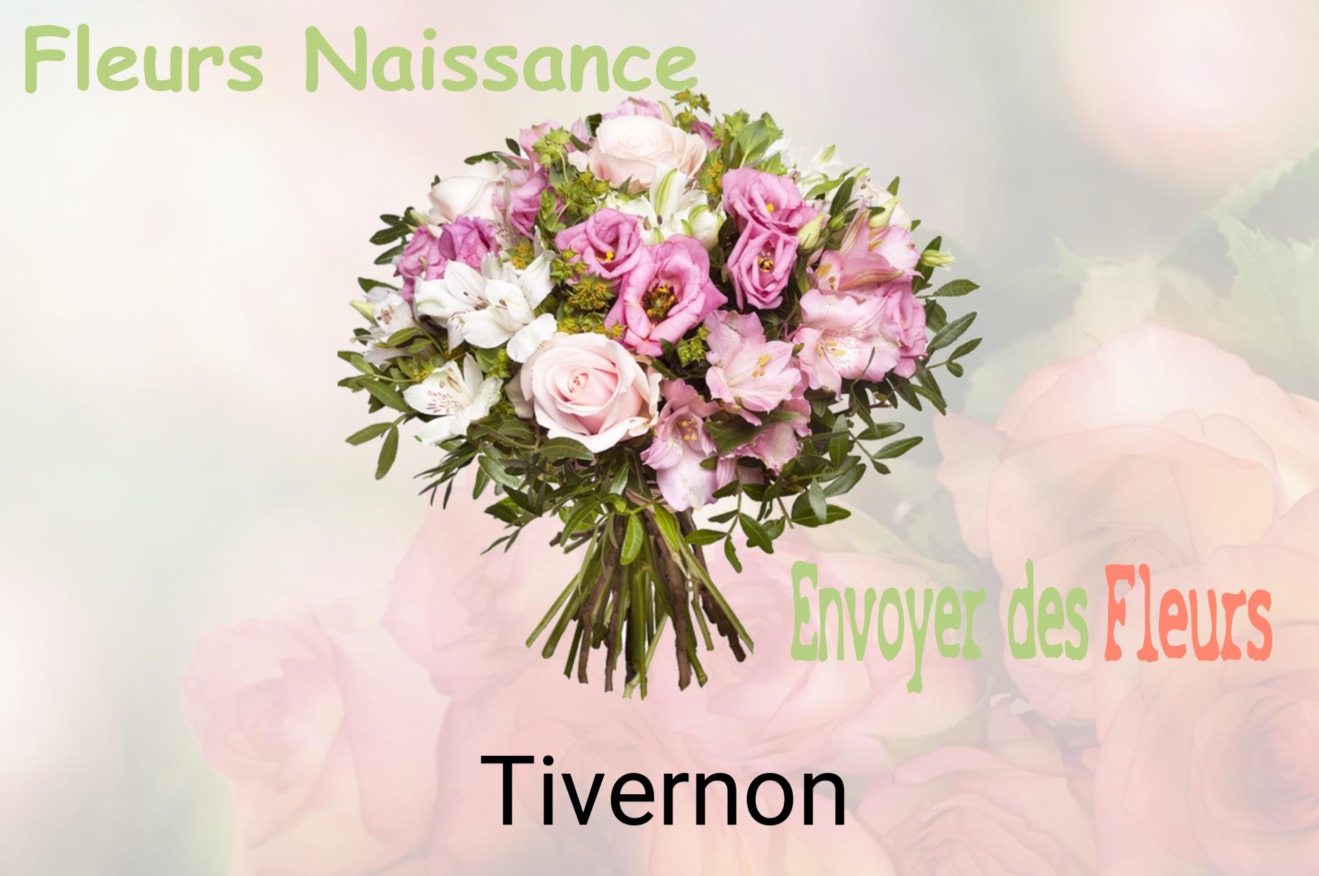 Bouquet de fleurs de naissance livré à Tivernon