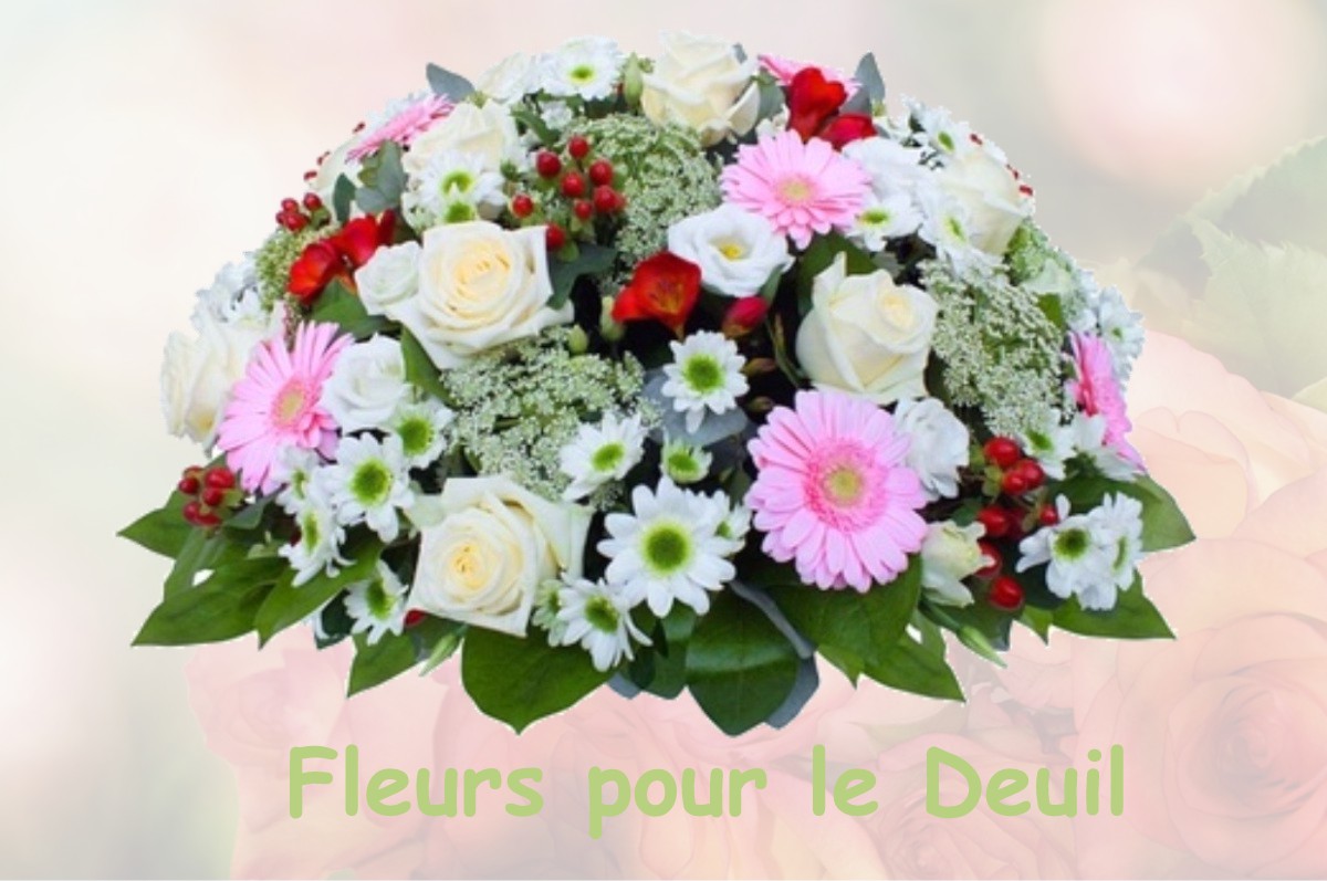 fleurs deuil TIVERNON